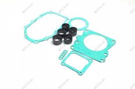 Р/к КПП ГАЗЕЛЬ, ВОЛГА (7 найменувань, підшипники (сепаратор пластик) +прокладки ПАРОНІТ) DETALKA 31029-1701805-01 (фото 1)