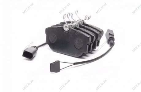 Колодка гальм. диск. STANDARD VW TRANSPORTER (T4) 90-03 задн. с датчиком RIDER RD.23224STD (фото 1)