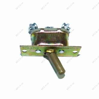 Переключатель (тумблер) 3-х позиционный, металлич. корпус Юбана 5112.3709