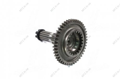 Вал вторинний КПП МТЗ з гайкою RIDER 50-1701256