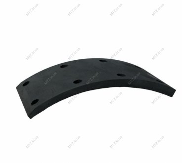 Накладка торм. ГАЗ-53, -3307, -3309 зад. корот. сверл. (200х100) Трибо 53-3502105 св.