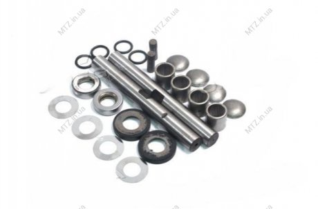 Шкворінь у комплекті ГАЗ 3110 (повний к-кт на а/м з підшипниками ПРЕМІУМ) DETALKA 3110-3001120