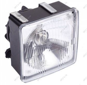 Фара передня квадратна в зборі 12V 55W Юбана ФГ308 / 08.7101.000 /112.08.70