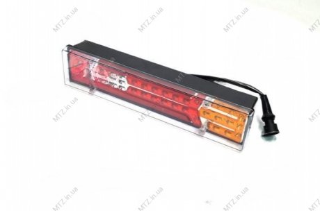 Ліхтар ГАЗ 3302 задн. LED лев. (червона вставка) 12/24В <ДК> Дорожная карта DK 3710L.01