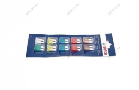 Комплект предохранителей ГАЗ, ВАЗ (Bosch) BOSCH 1987529037