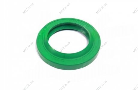 Сальник кришки задньої КПП ГАЗ 53,3307 ДВУБОРТНИЙ реверсний (51х76х9.5х14.5, гума NBR) DETALKA 51-1701210