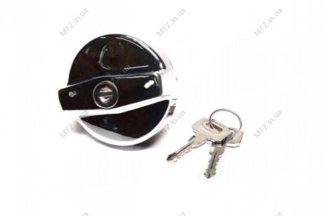 Крышка бака паливного ВАЗ 2108-2110, Газель, Волга (нов.зразка) хром. з ключем TEMPEST 2110-1103010-01