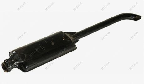 Глушитель МТЗ, ЮМЗ длинный черный (L=1370 мм) (SLON) Китай 60-1205015-D