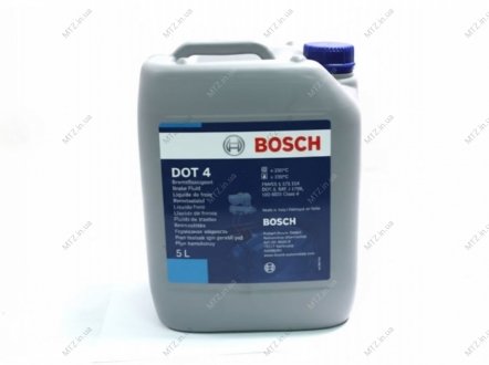 Жидкость торм. DOT4 5л (Bosch) BOSCH 1 987 479 108