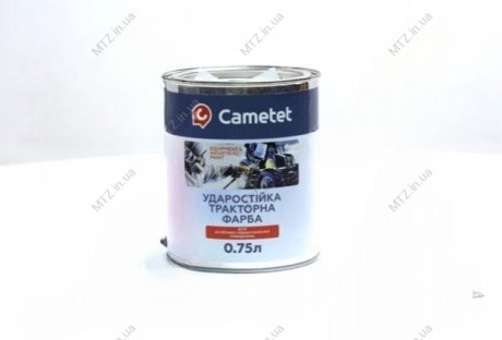 Краска на основе синтетической смолы, красная Kverneland 0,75 л Cametet 12423-33