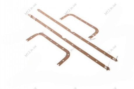 Прокладка картера масляного ЯМЗ 240 (поддона) (резина-пробк. светлая) Рось-гума 240-1009040