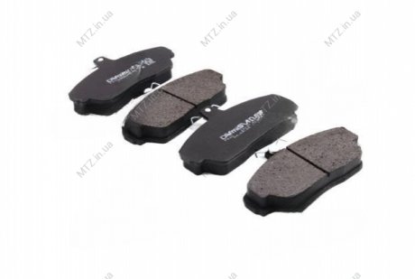 Колодка гальм. ГАЗ 3302 перед. (компл. 4шт.) (вир-во Dafmi) Intelli D443SM