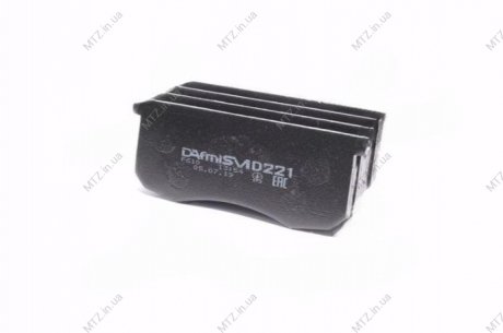 Колодка тормозов. УАЗ ПАТРИОТ (передний диск) (Dafmi) Intelli D221SM