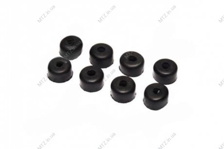 Сальник клапана ГАЗ-53 (к-т 8 шт) Рось-гума 53-1007014-Б (фото 1)