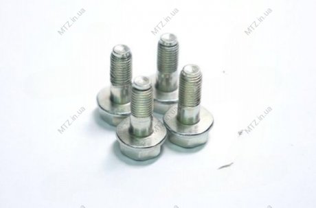 Болт пальца суппорта ГАЗ 3110,3302,2217 М8х1,0 через напр.палець (компл. 4 шт) <ДК> Дорожная карта 3105-3501225