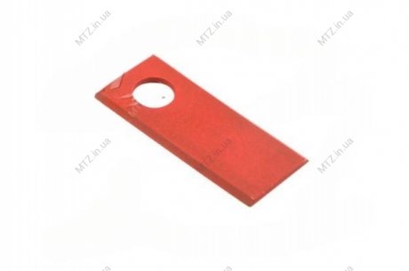 Нож (марка стали 65Г) косилки CLAAS (96 х 40 х 3, D=19) Cametet 31409-99