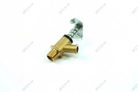 Кран зливний радіатора ГАЗ 53,3307, Газель, ПАЗ, УАЗ (ВС8-1, латунний) DETALKA Г-21-1305010-А