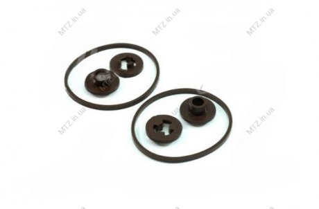 Р/к фільтра паливного тонкого очищення КАМАЗ, ГАЗ 4301 (3 найменування, NBR) DETALKA 740.1117009-01