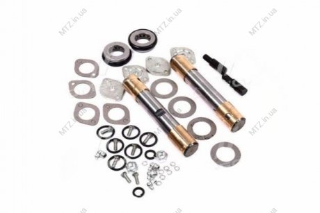 Шкворень у комплекті ГАЗ 53,3307 Р0 (D=30) (підшипники кулькові, повний на а/м) DETALKA 3307-3000100