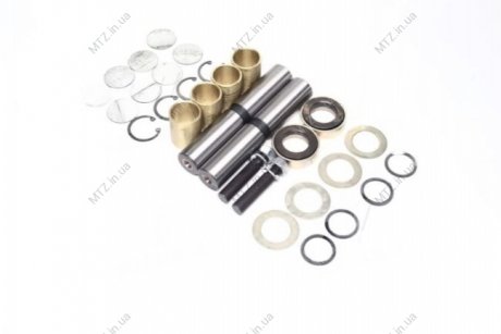 Шкворень в комплекте ЭТАЛОН, ПАТА (СТ D=30) (к-кт на авто, подшипники ШАРИКОВЫЕ) DETALKA 885433010709