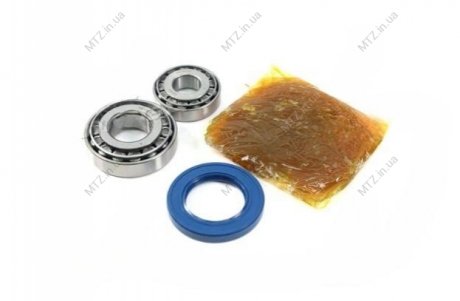 Р/к ступицы ГАЗ 3302 Газель переднего колеса (подшипники, сальник, смазка) DETALKA 3302-3103800