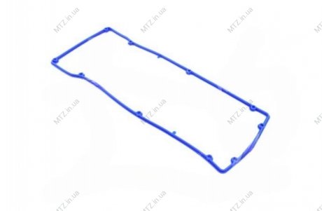 Прокладка крышки клапанов Газель, УАЗ дв.409 Euro-4 (10 отв. синий силикон) TEMPEST 40624-1007245-10