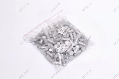 Заклепка 10х28 накладки колодки гальма ЗІЛ, КРАЗ (1кг - 140шт) Руслан-комплект Г 10300-80 10х28-1КГ