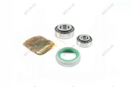 Р/к ступицы ГАЗ 3307,53 переднего колеса (подшипники, сальник, смазка) DETALKA 3307-3103800