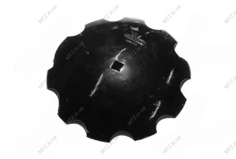 Диск борони ромашка D=510 мм, h=4мм, квадрат 30х30, BOMET (SOILPARTS) Eurozappa S.p.A. DISCO/510D