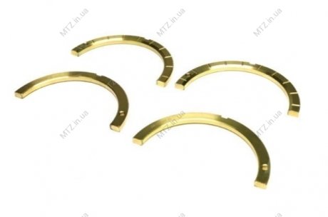 Полукольцо подшип. упорного ЯМЗ 236,238 Р1 7,54 мм (4 шт.) <> Дорожная карта 236-1005183-Р1 (фото 1)