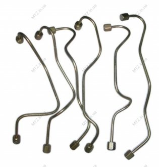 Комплект трубок високого тиску паливного насосу ЯМЗ-236 (6 шт) (в-во AC) S.I.L.A. 236-1104308