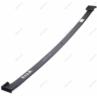 Лист №1 задньої ресори ГАЗ-53, 3307, 3309 L=1610 мм з чашками (в-во AC) S.I.L.A. 53-2912101-03