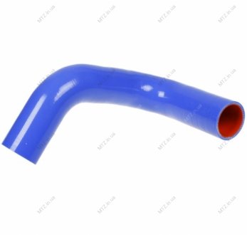 Патрубок радіатора ГАЗ-53, 3307 нижній (d=42 мм) силіконовий (в-во AC) S.I.L.A. 53-1303025