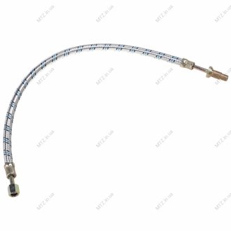 Шланг манометра оливи 530 мм, броньована оплітка (в-во AC) S.I.L.A. 70-3801180-01