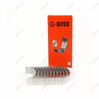 Вкладиші 236 шатунні Р0 (71-5153/6 STD) (Federal Mogul, технологія) GLYCO 236-1000104-В2-Р0