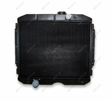 Радіатор системи охлаждение дв. ГАЗ-3307 з алюмінієвими сотами (2-х рядний) (в-во AC) S.I.L.A. 3307-1301010-70