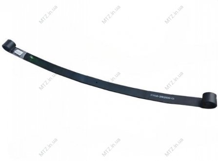 Лист рессоры ГАЗ 33104 ВАЛДАЙ №1 задней (1680 мм) DETALKA 33104-2912100-01