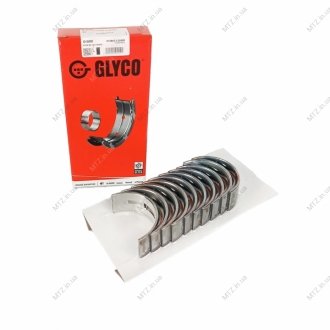 Вкладыши коренные Д-240, Д-243, Д-245 Н2 (H1384/5 0.25 mm), без полуколец (Federal Mogul, технология) GLYCO 240-1005100 Н2 (H1384/5 0.25)