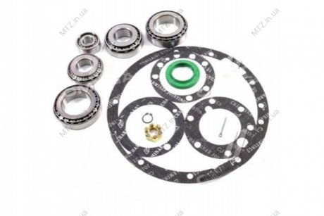 Р/к редуктора заднего ГАЗ 53,3307,3309 (подшипн.,сальник ПРЕМИУМ,прокладки ПАРОНИТ) DETALKA 807813