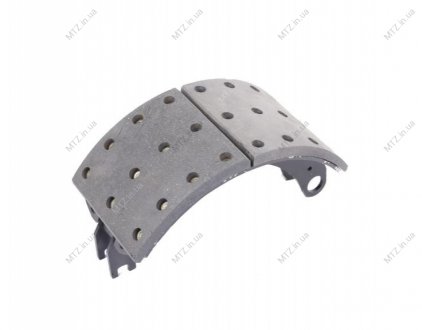 Колодка гальмівна з накладками КАМАЗ Євро-2 (в-во S.I.L.A. AC) S.I.L.A. 6520-3501090 (фото 1)