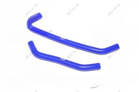 Патрубки отопителя ГАЗ-3302 Next дв.Cummins для Webasto (компл. 2 шт. силікон) TEMPEST TP.1413