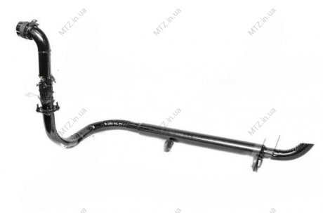 Глушитель МТЗ-892,1025 (на кабіну УК) модернізований (гофра на фланцях, прямоток) <ДК> Дорожная карта 245-1205015-02