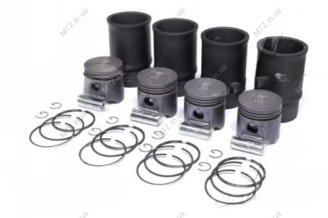 Гильзо-комплект ГАЗ 2410 (Г фосф.+ П фосф.+ П.кольца+палец+уплотн.) М/К гр.А RIDER RD.24-1000105-20