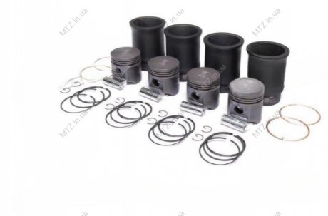 Гильзо-комплект ГАЗ 53 (Г фосф.+ П фосф.+ П.кольца+палец+уплотн.) 4 П/К гр.А RIDER RD.53-1000105-04 А