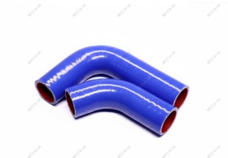 Патрубок радиатора МТЗ (СИЛИКОН, к-кт 2 шт., D=38 мм, L=270 и 220 мм) АВТО-СОЮЗ 88 70-1303001/62-Б2