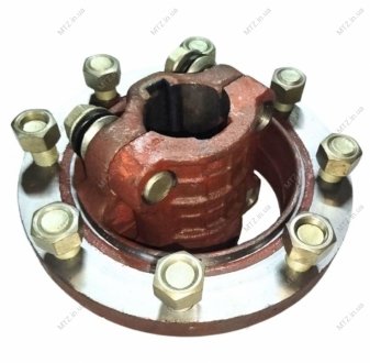 Ступица заднего колеса в сборе (болт,гайка) (выр-во Беларусь,САЗ) Білорусь-САЗ 50-3104010