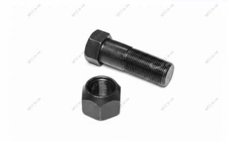 Болт заднего колесного МТЗ с гайкой (black oxidation) RIDER 40-3104021