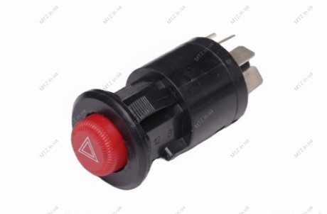 Выключатель аварийной сигнализации КАМАЗ, МАЗ, ГАЗ (24V, 6 контактов) <ДК> Дорожная карта 245.3710-03