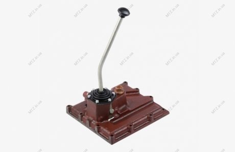 Фото 1 - крышка КПП МТЗ в сборе (с рычагом) (старого образца) <> Дорожная карта 70-1702010 Крышка КПП МТЗ в сборе (с рычагом) (старого образца) <> Дорожная карта 70-1702010 (фото 1)