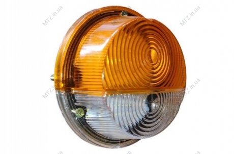 Фонарь передний ГАЗ, ЗИЛ Ф130 LED желтый/белый 12В <ДК> Дорожная карта Ф130 LED 12V